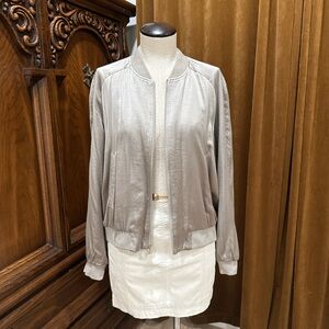 Express Olive green Bomber Jacket